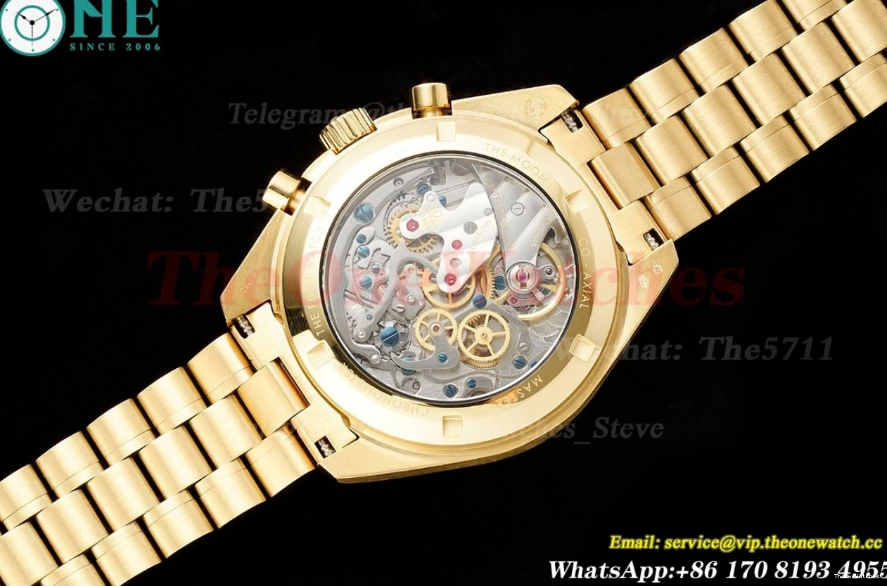 YG Mod RMF Gold Speedmaster 41mm YG A7750 Dial 0522